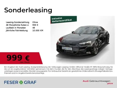 Używany Audi e-tron GT quattro Ambiente 350 kW (476 KM) 2023 Czarny Sedan/Limuzyna