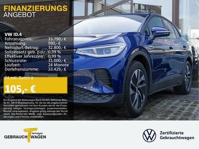 Blau Gebraucht 2023 VW ID.4 Pro Performance SUV | 35.090 € (Teuer)