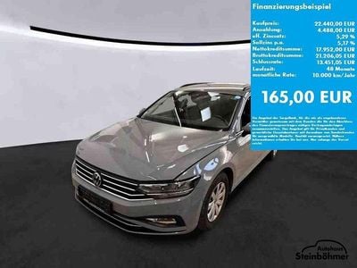 Gebraucht VW Passat Business 122 PS (89 kW) 2022 Mondsteingrau (grau) Kombi