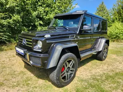 Gebraucht Mercedes G500 421 PS (309 kW) 2016 Designomokkaschwarz metallic (metallic) SUV