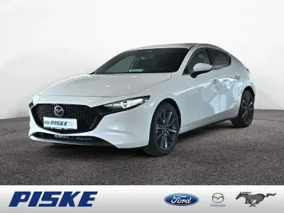 Gebraucht Mazda 3 Exclusive-Line 140 PS (102 kW) 2025 Snowflake white pearl Limousine