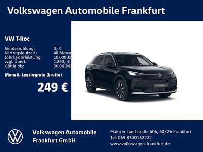 Neu VW T-Roc Life 116 PS (85 kW) 2026 Schwarz SUV