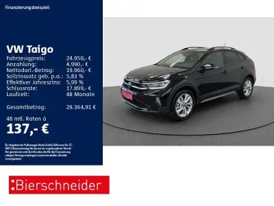 Usata VW Taigo Goal 116 CV (85 kW) 2025 Nero SUV