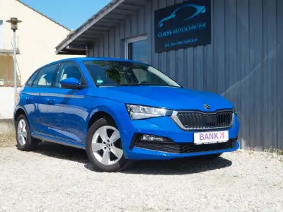 Używany Skoda Scala Ambition 116 KM (85 kW) 2020 Niebieski Hatchback
