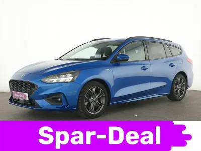 Gebraucht Ford Focus ST-Line 125 PS (91 kW) 2021 Dynamic blau Kombi