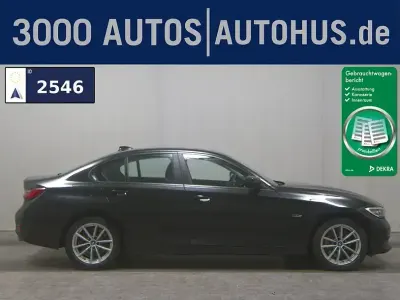 Gebraucht BMW 330e Advantage 2021 Schwarz Limousine