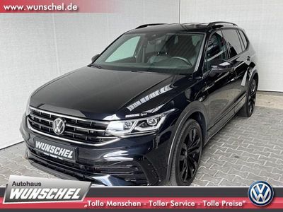 Gebraucht VW Tiguan Allspace R-line 200 PS (147 kW) 2024 Schwarz SUV
