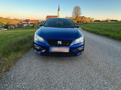 Usata Seat Leon 4Drive 300 CV (220 kW) 2018 Blu Station wagon