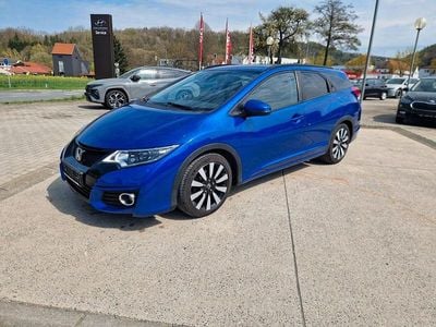 Gebraucht Honda Civic Elegance 141 PS (103 kW) 2015 Blau Kombi