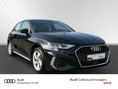 Gebraucht Audi A3 S-Line 204 PS (150 kW) 2023 Schwarz Limousine