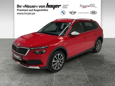 Gebraucht Skoda Kamiq ScoutLine 110 PS (80 kW) 2022 Velvetrot metallic (metallic) SUV