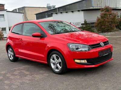 Gebraucht VW Polo Team 86 PS (63 kW) 2010 Rot Kleinwagen