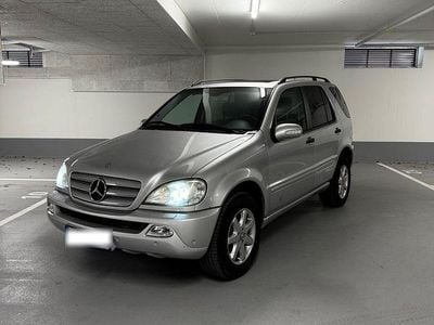 Brugt Mercedes ML350 235 HK (172 kW) 2003 Sølv SUV