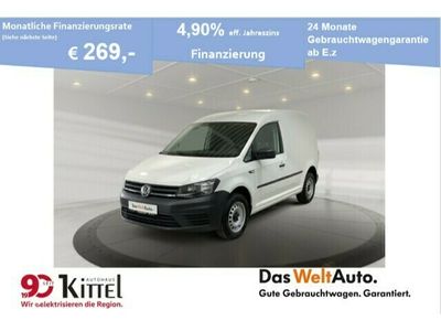 gebraucht VW Caddy Kastenwagen 2,0 TDI 55 kW EU6 SCR BlueMotionTechnology Frontantrieb 5-Gang Radst. 2682 mm