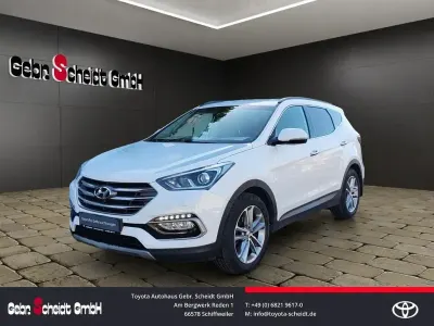Gebraucht Hyundai Santa Fe Premium 200 PS (147 kW) 2018 Weiß SUV