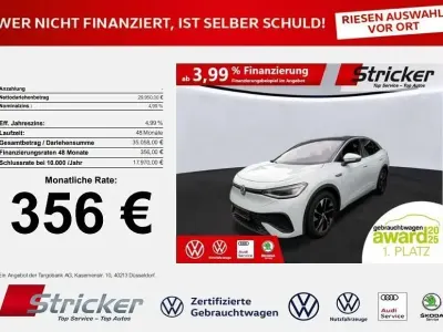 Gebraucht VW ID.5 Pro Performance 150 kW (204 PS) 2023 Gletscherweiß metallic schwar SUV