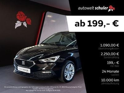 Neu Seat Leon Style 116 PS (85 kW) 2025 Midnight schwarz metallic Limousine