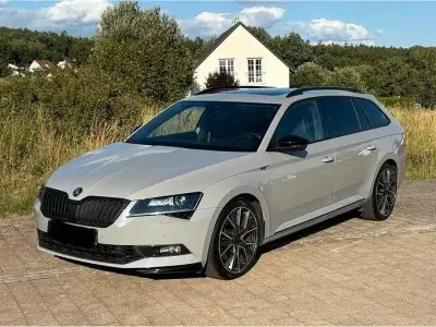 Gebraucht Skoda Superb SportLine 272 PS (200 kW) 2018 Grau Kombi