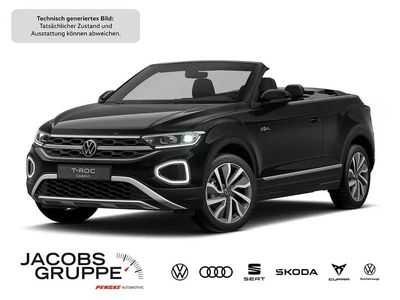 Gebraucht VW T-Roc Cabriolet Goal 110 PS (80 kW) 2025 Schwarz Cabrio