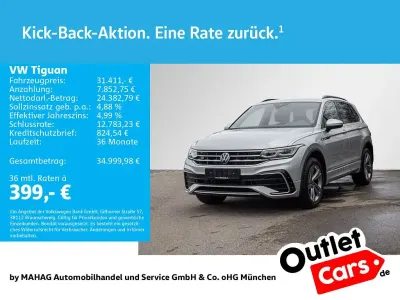 Brugt VW Tiguan R-line 245 HK (180 kW) 2022 Sølv SUV