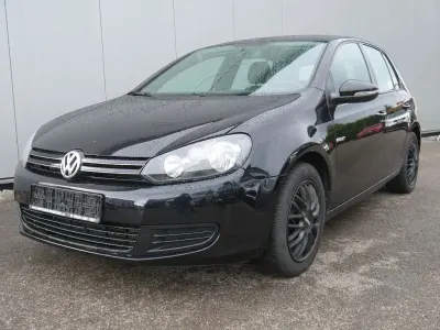 Gebraucht VW Golf VI Comfortline 122 PS (89 kW) 2010 Schwarz Kleinwagen