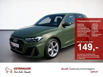 Gebraucht Audi A1 Sportback S-Line 95 PS (69 kW) 2025 Distriktgrün Kleinwagen