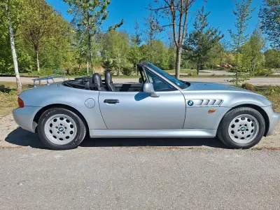 Brugt BMW Z3 140 HK (102 kW) 1996 Sølv Cabriolet
