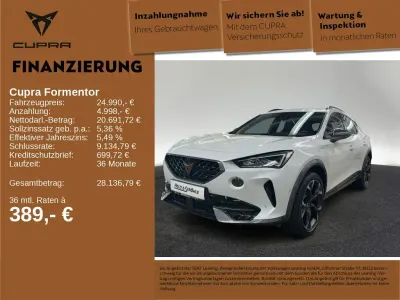 Gebraucht Cupra Formentor 204 PS (150 kW) 2023 Nevada weiß metallic SUV