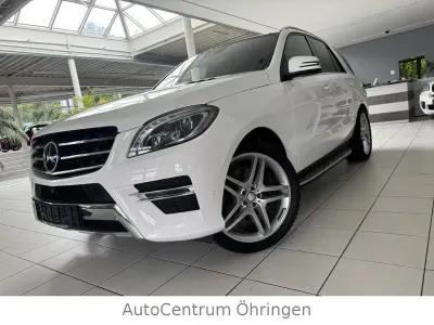 Gebraucht Mercedes ML500 AMG line 408 PS (300 kW) 2015 Weiß SUV