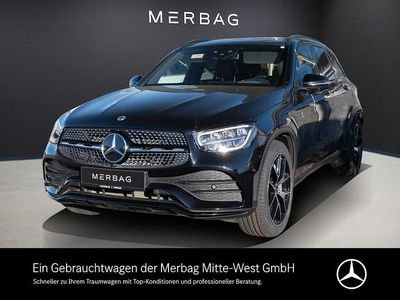 Brugt Mercedes GLC400d AMG line 330 HK (242 kW) 2021 Sort SUV