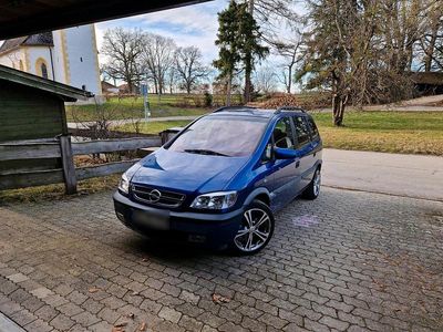 Gebraucht Opel Zafira 147 PS (108 kW) 2002 Blau Van / Kleinbus
