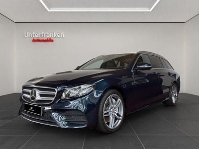 Blau Gebraucht 2017 Mercedes E400 AMG line Kombi | 24.480 € (Etwas zu teuer)