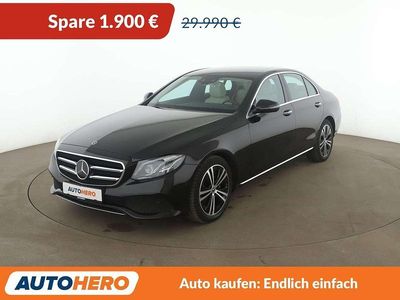 Usata Mercedes E220 Avantgarde 194 CV (142 kW) 2019 Nero Berlina