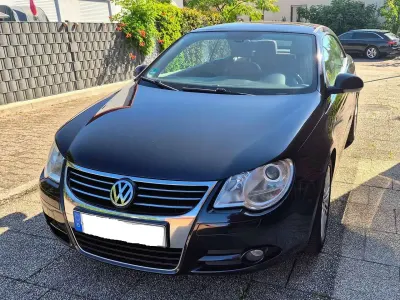 Gebraucht VW Eos Edition 150 PS (110 kW) 2008 Schwarz Cabrio