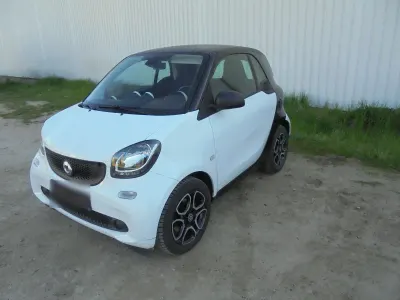 Begagnad Smart ForTwo Coupé 71 HK (52 kW) 2015 Vit Sportkupé