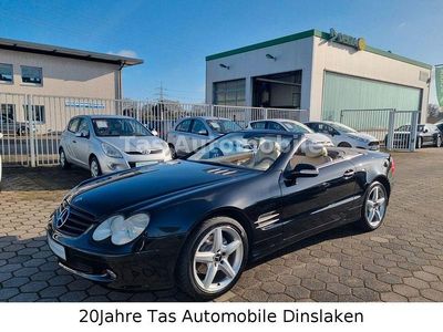 Gebraucht Mercedes SL350 245 PS (180 kW) 2003 Obsidianschwarz  metalliclack Cabrio
