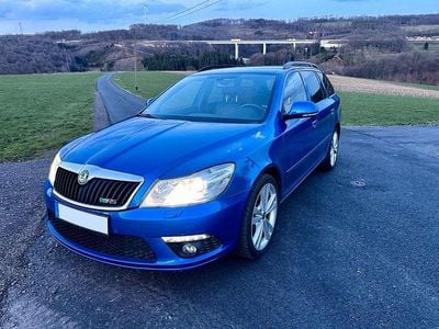 Gebraucht Skoda Octavia RS 170 PS (125 kW) 2012 Blau Limousine