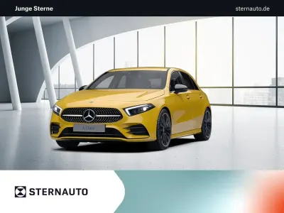 Gebraucht Mercedes A250 AMG line 224 PS (164 kW) 2022 Unilack sonnengelb Limousine