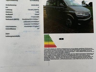 Gebraucht VW California Edition 150 PS (110 kW) 2023 Grau Van