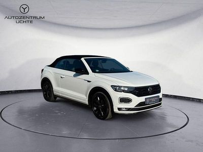 Gebraucht VW T-Roc Cabriolet R-line 150 PS (110 kW) 2021 Weiß Cabrio