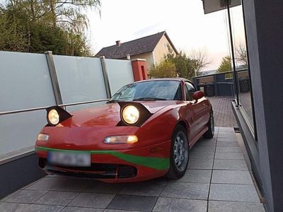 Second-hand Mazda MX5 115 CP (84 kW) 1991 Roșu Cabrio