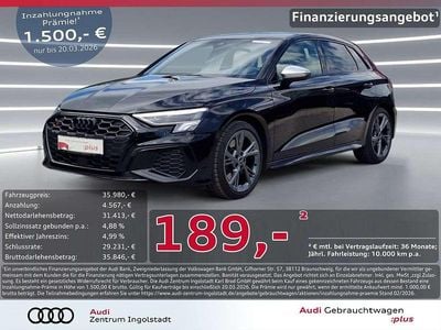 Gebraucht Audi S3 Basis 310 PS (228 kW) 2024 Mythosschwarz metallic Limousine