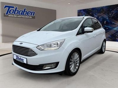 Gebraucht Ford C-MAX Titanium 150 PS (110 kW) 2016 Weiß Van / Kleinbus