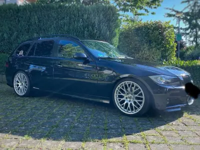 Gebraucht BMW 318 143 PS (105 kW) 2007 Schwarz Kombi