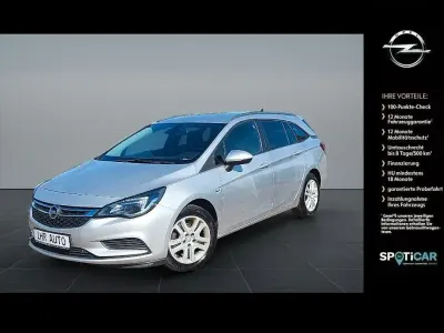 Gebraucht Opel Astra Edition 110 PS (80 kW) 2019 Silber Kombi