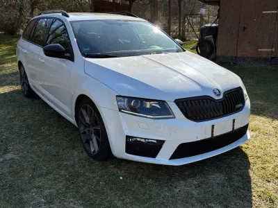 Gebraucht Skoda Octavia RS 220 PS (161 kW) 2014 Weiß Kombi