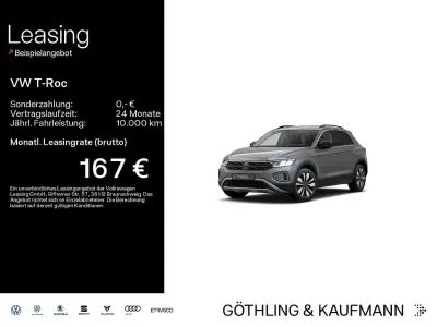 Gebraucht VW T-Roc Goal 116 PS (85 kW) 2025 Indiumgrau metallic SUV