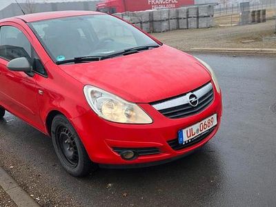Gebraucht Opel Corsa 80 PS (58 kW) 2007 Rot Kleinwagen