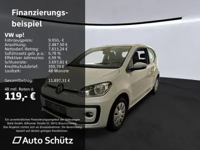 Gebraucht VW up! move up! 65 PS (47 kW) 2021 Weiß Kleinwagen