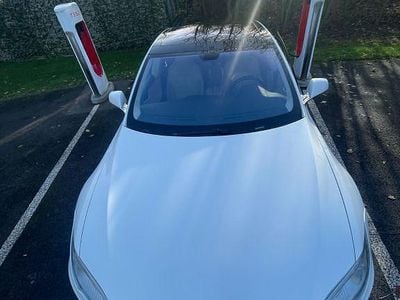 Gebraucht Tesla Model S Performance 309 kW (421 PS) 2014 Weiß Kleinwagen